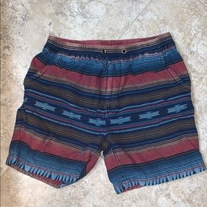 Men’s Knitted Tribal Shorts Size Small